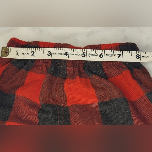 GAP KIDS Buffalo Plaid 2 Piece Pajama Set Size 4 - Picture 6 of 11